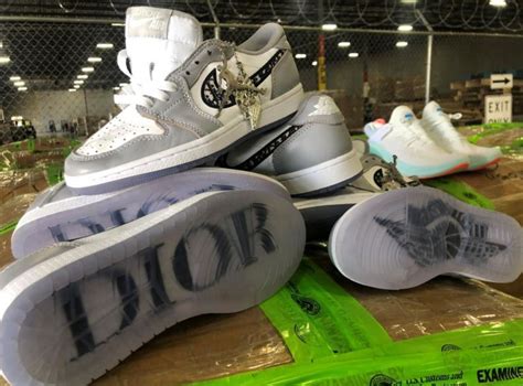 $4.3 Million in Fake Sneakers Seized Including 1,800 Dior x Air .